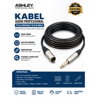 Ashley Akai 6.5mm Male to XLR Male Cable Original – Professional Low Noise Audio Cable (50cm–10 Mete