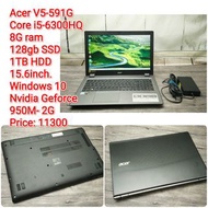 Acer V5-591GCore i5-6300HQ