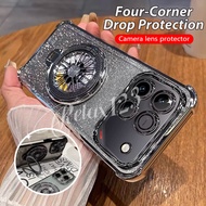 Honor Win RT 5G 2025 Gyro Phone Holder Case For Honor Win 5G HONOR WIN RT Honor WIN RT HONOR Win 5G 