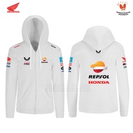 Hoodie Zipper Sweater Jaket Team Repsol Honda MotoGP