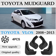 4pcs/set car mud guards Suitable for Toyota Vios 2019 2020 2021 2022 tire fender Flaps  Splash Guard