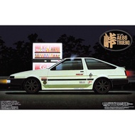 Initial D AE86 Drift Car Canvas Poster - Takumi Anime Wall Art, High-Quality Kawaii Home Decor Print