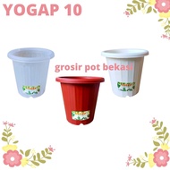 Yogap YOGA YPT 10 Round flower Pot Tall Pot turquoise