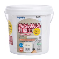 [特價]日本製簡單安心硅藻土塗料10kg百合白