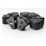 Drum Rubber Set Dura 5367 Honda Mega Pro Verza Damper Set Wheel by Daytona