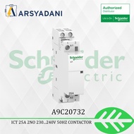 A9C20732 - ICT 25A 2NO 230...240V 50Hz contractor - MCB Schneider