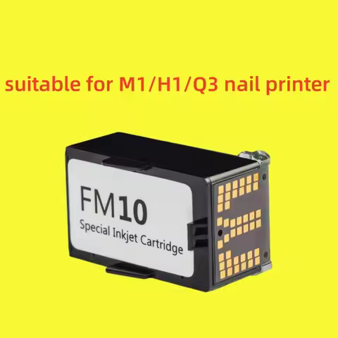 O2nails Smart Nail Printer HD Ink Cartridge FM10 For M1 H1,SM10 Ink Cartridge For V11/X11/X11P/V12/X