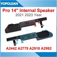 New Loudspeaker Left Right Pair For MacBook Pro Retina 14" A2442 A2779 A2918 A2992 Speaker 2021 2023