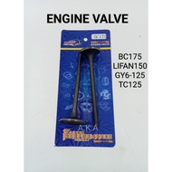 MRP ENGINE VALVE FOR LIFAN150/BC175/GY6125 AND TC125