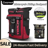 Taichi Waterproof Motorcycle Riding Backpack 30L Beg Waterproof Motor Rider Bag Waterproof Backpack