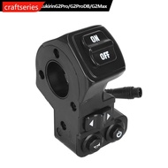 CRAFTSERIES 6-Pin Multi-function Button 4-in-1 Horn & Turn Signal Waterproof Switch for Kukirin G2 P