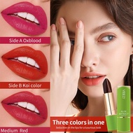 Vibely Plump Aloe Vera Triple Color Changing Lipstick Nourishing Color-changing Lipstick D3q7