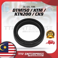 DEMAK DTM150 / XTM / KTN200 / CK9 FORK OIL SEAL FRONT FORK SUSPENSION OIL SEAL