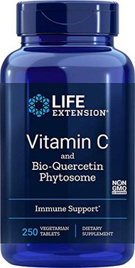 Life Extension Vitamin C with Bio-Quercetin Phytosome, 250 Tablets👑 Shipping From USA 👑