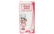 Amul Gold - Extra Cream UHT Milk - 6 X 1L (6 pieces)