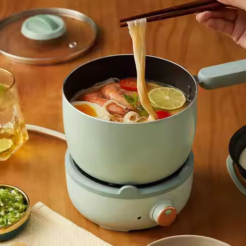 1.2L Non Stick Electric Cooker Household Multi Cooker Multifunctional Mini Electric Mini Cooker