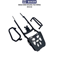 R15v4 bag frame, r15v4 bag hanging frame, r15v4 rear bag, steel material, powder coated.