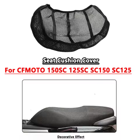 For CFMOTO 150sc 125sc Sc150 Sc125 Motorcycle Seat Sunscreen Mesh Cushion Cover Thermal Insulation H