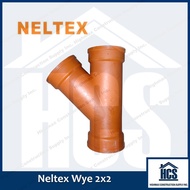 NELTEX PVC Orange Fittings WYE 2'' | 3''| 4''