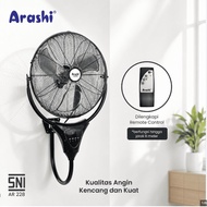 ARASHI Industrial Wall Fan 20 Inch REMOTE AIF 228 TORPEDO