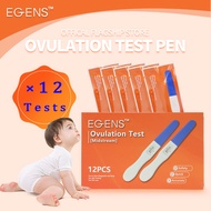 EGENS 12PCS/20PCS LH Ovulation Test Midstream One Step Ovulation Test Kit Midstream Ovulation Test kit Pen For Home Use