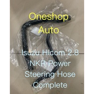 READY STOCK ISUZU HICOM 2.8 NKR POWER STEERING HOSE COMPLETE (high quality)