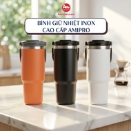 AmiPro Stainless Steel Thermos Bottle 890ml Capacity With Handle