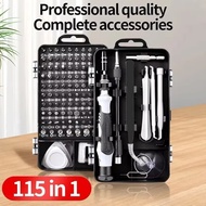 Electronics Screwdriver Set 115 in 1 Precision Screwdriver Tools Nut Driver Professional Magnetic Re