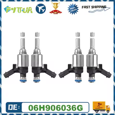 4pcs High Quality Fuel Injector 06H906036G 06H 906 036 G For AUDI VW SKODA SEAT 1.8L TSI Passat Jett