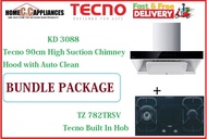 TECNO HOOD AND HOB FOR BUNDLE PACKAGE ( KD 3088 &amp; TZ 782TRSV ) / FREE EXPRESS DELIVERY