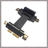 [M G L O] PCIe 3.0 X1 to X1 Riser Cable Dual 90 Degree Right Angle Extension 8Gbps PCI Express 1X Ri
