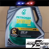 1 YEAR WARRANTY (FREE  MILEAGE)Petronas Syntium 800 10W40 Semi Synthetic SN/CF Engine Oil 4L