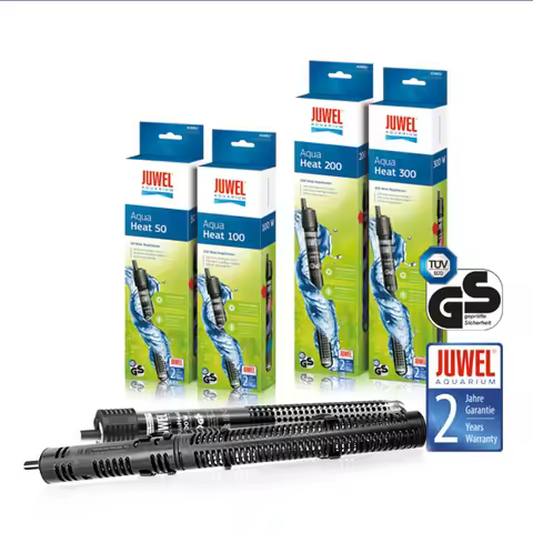 JUWEL Fish Tank Heating Rod Automatic Thermostat Explosion-proof Quartz Glass Seawater Adjustable Te