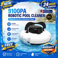 Cordless Robotic Pool Cleaner Pool Robot Vacuum Automatic Pool Cleaner IPX8 Waterproof for home Robo