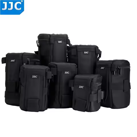 JJC Camera Lens Case Holder Storage Pouch Waterproof Bag for Sony A5000 a6000 Canon Nikon Protector 