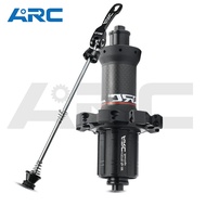 ARC Carbon Road Bicycle Hub Straight Pull Front 100mm Rear 130mm 6 Pawls 72 Clicks Sealed Bearing Hu