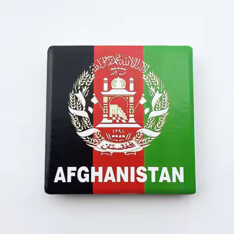 Afghanistan Fridge Magnets the Middle East Travelling Souvenirs National Flag Fridge Stickers Messag