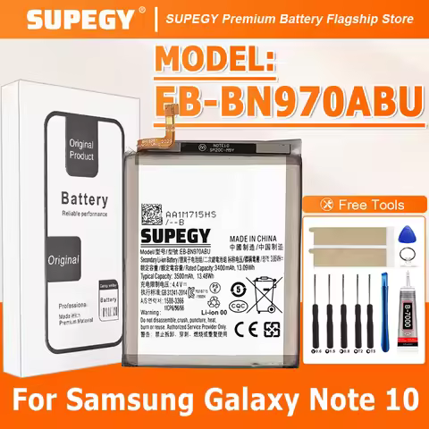 100% New High Quality EB-BN970ABU Battery For SAMSUNG Galaxy Note 10/SM-N970F/SM-N970U Replacement B