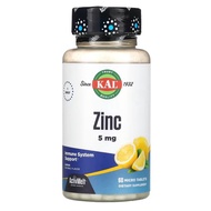Zinc, Lemon, 5 mg, 60 Micro Tablets
