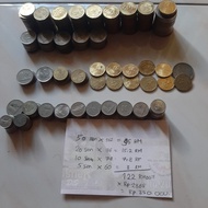 Paket Borongan Koin Malaysia 122 Ringgit 50 Sen 20 10 Sen Dibawah Kurs