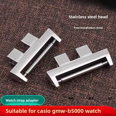 Refit Stainless Steel Adapter Watch Strap Connector For Casio GSHOCK GMW-B5000 GM-B2100 universal Ge