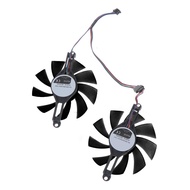 1PC 4 Pin 4 Wires Graphics Card Cooling VGA Fan for Radeon RX 580 RX5500 XT GPU