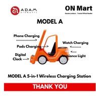ADAM elements MODEL A 5-in-1 Wireless Charging Station | 3 Year Warranty