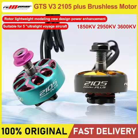 Rcinpower GTS V3 2105 plus 1850KV 2950KV 3600KV 5-6S 3-4S Brushless Motor For RC FPV Racing Drone Mo