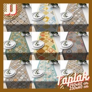 TABLE CLOTH / TABLE RUNNER PRINT TURKISH GEO MOTIF 140X40 AND 230X40 CM