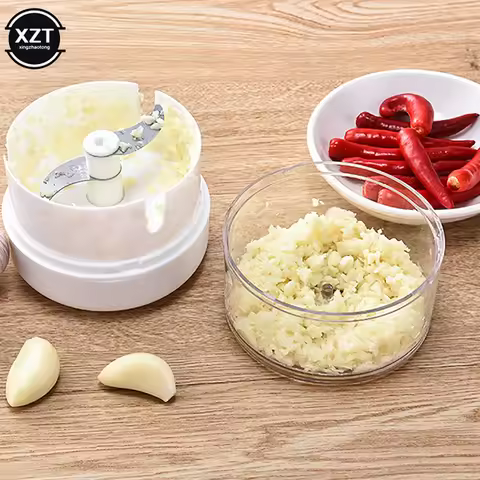 Mini Food Mixers Multifunctional Garlic Grinder Vegetable Cutting Meat Grinder Household Kitchen Man