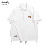 XXL-8XL Fat Man Plus Size Polo T Shirt Men Causal Loose Short Sleeve Cotton Shirt Top