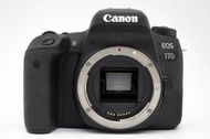 【台南橙市3C】Canon EOS 77D 單機身 2420萬 APS-C 快門數124XX張 公司貨  #87520