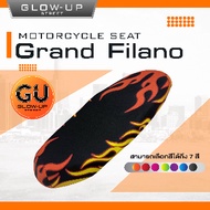 เบาะปาด แกรนด์ฟีลาโน่ Grand Filano ปี 2014-2025 ใส่ได้ทุกปี เบาะลายไฟมีให้เลือก 7 สี มีทั้ง เบาะปาดต