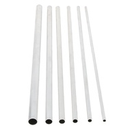 [COD&READY] 1/2 Meter x 6063 Aluminium Alloy Round Tube Pipe Hollow Shaft OD. 8-20mm